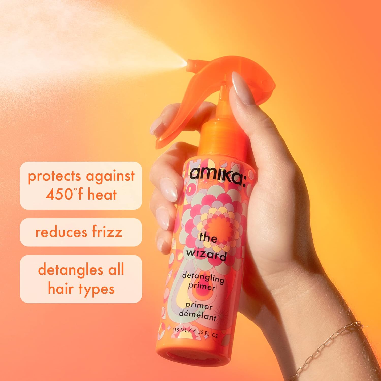 Amika the Wizard Detangling Primer, 118Ml